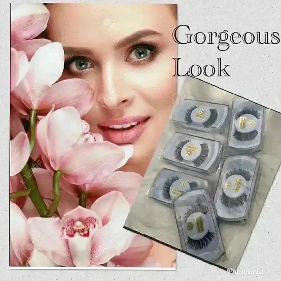 Natural mink eyelashes (3 pairs) - Picture 1 of 3